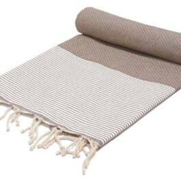 Fouta Santorini 100% Coton Réf : Sec001