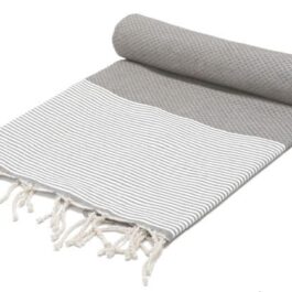 Fouta Santorini 100% Coton Réf : SEC004